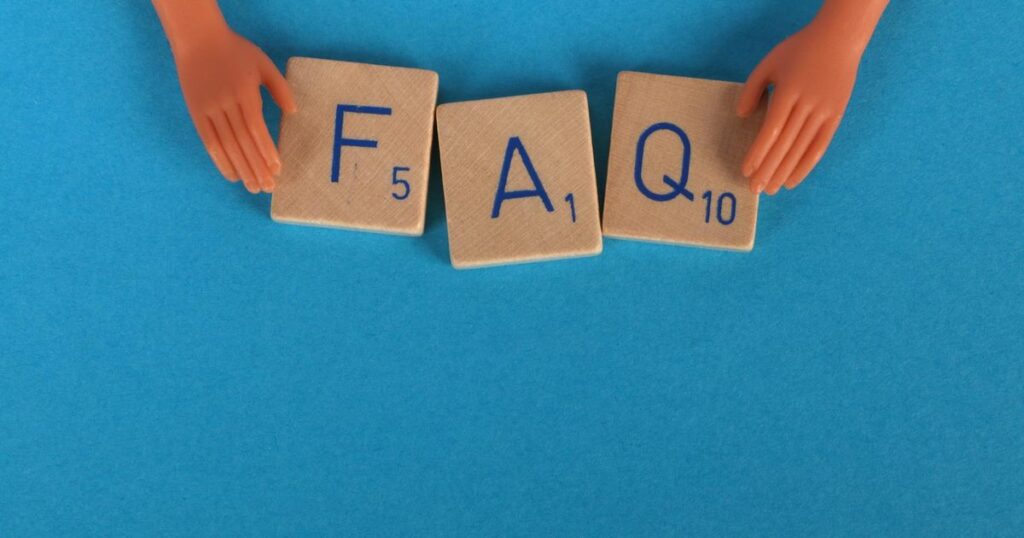 faq page